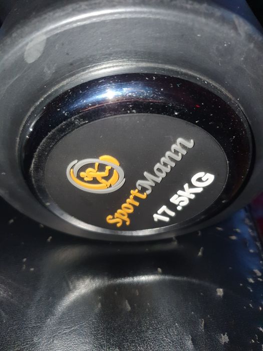 Gantere 17.5 kg fitness