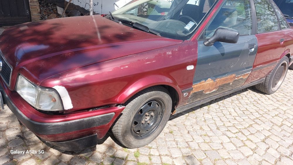 Ауди 80 б3 1.9 SDO Бензин на части