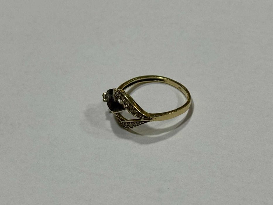 Златен Дамски Пръстен 14К(2.00гр) Размер:57