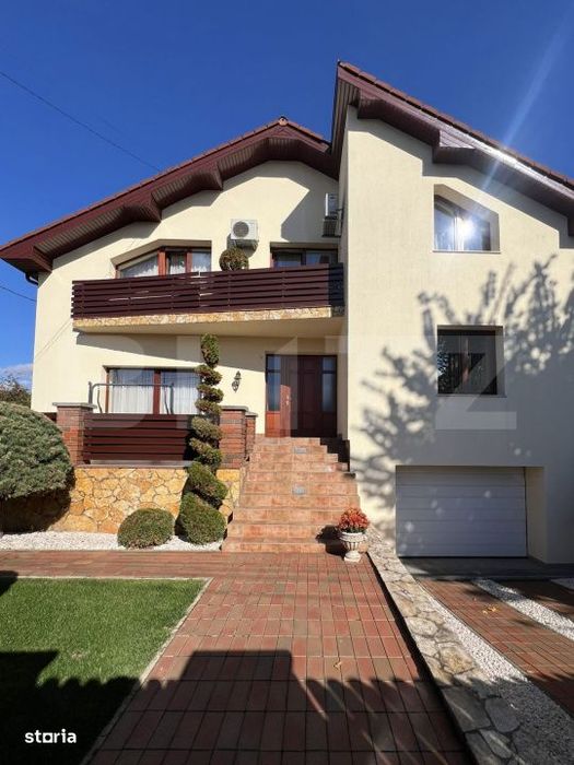 Casa moderna, 4 dormitoare, 300 mp, zona Burdea