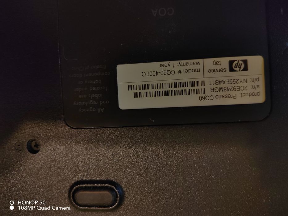 Лаптоп HP Compaq CQ60