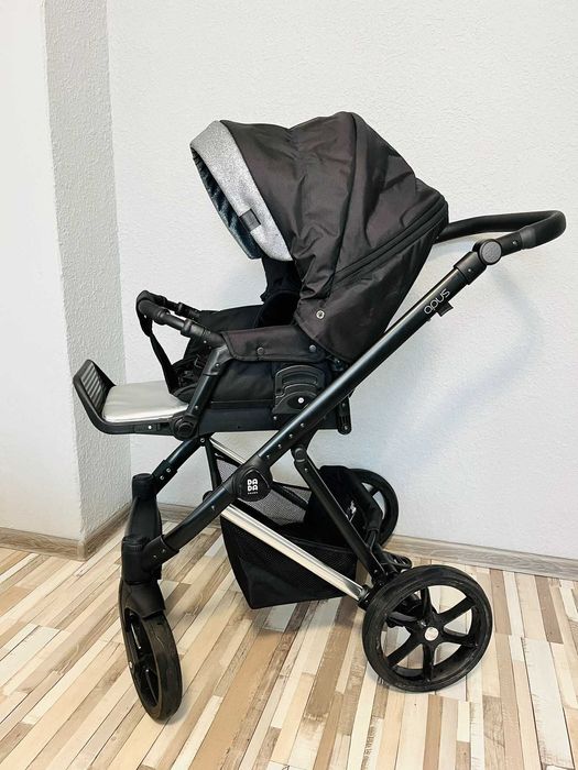 Бебешка количка DADA Paradiso APUS CHIC Silver 3в1 комплект