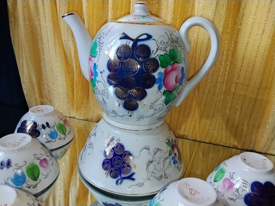 Чайный набор "Виноград" редкий