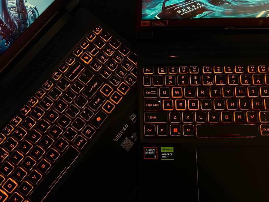 ACER NITRO V6 AI 180hz 15-Avlod RTX5050 gaming notebook