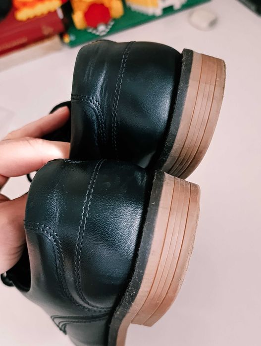 Pantofi oxford Zara ,mărimea 35 ,piele naturala