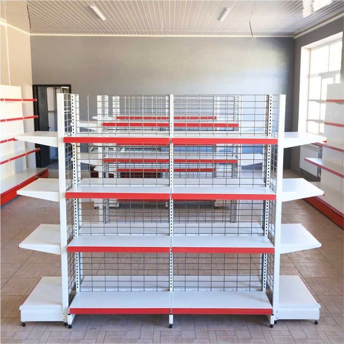 Стелажи металлические экономичные, торговый стилаж, савдо стелаж