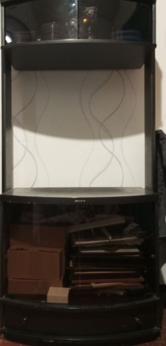 Черен ТВ шкаф SONY