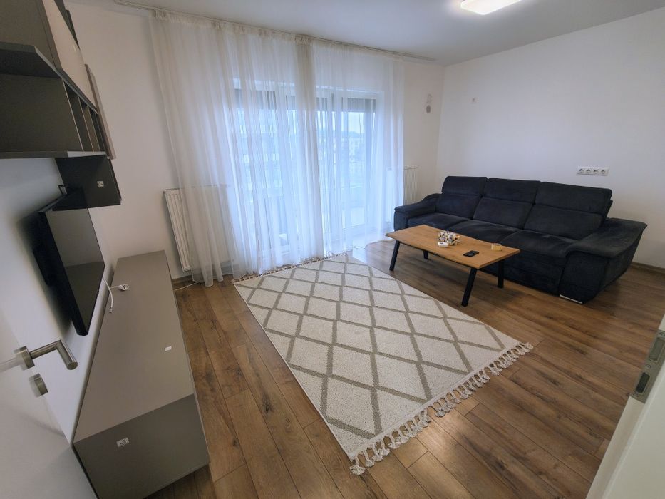 Apartament 2 camere, terasa mare, mobilat, utilat