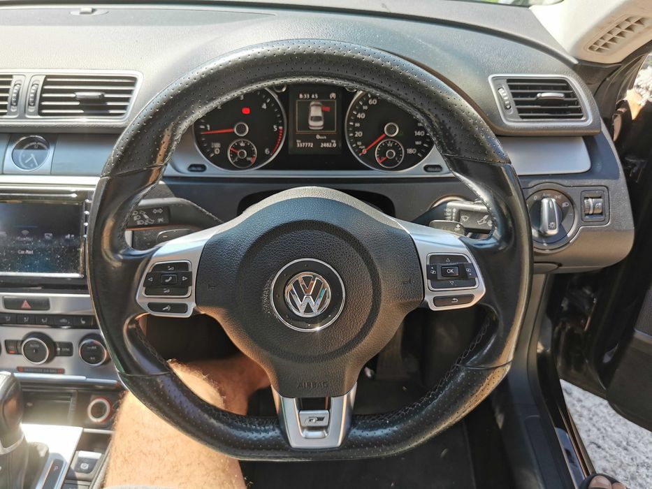 volan r line cu padele vw passat cc b7 scirocco
