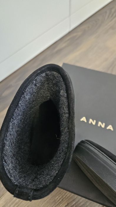 Ghete piele întoarsă Anna Cori mărimea 37