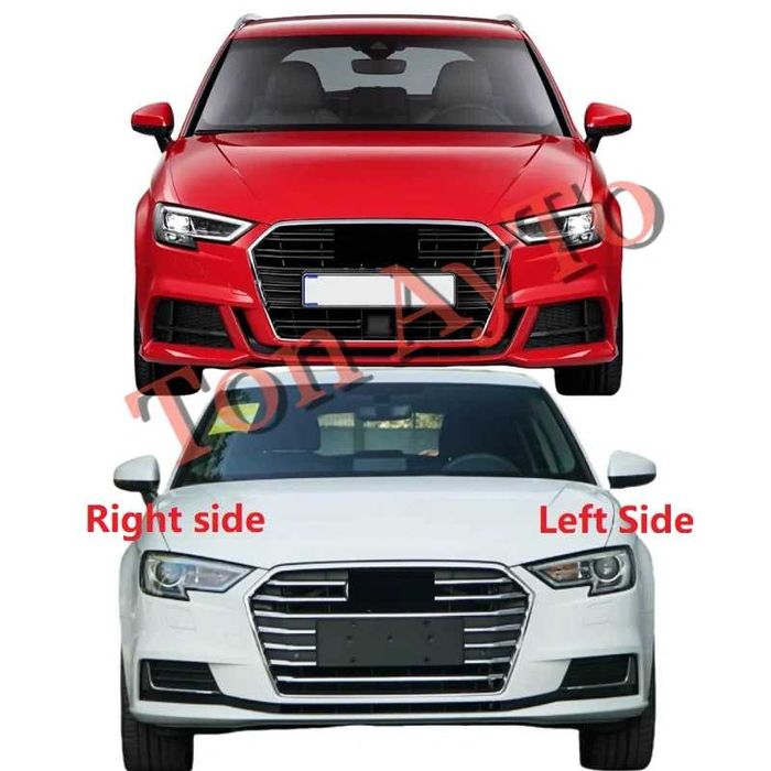 Капаци Фарове Ауди А3 Audi A3 S3 2017 - 2020 Стъкла Фарове Капаци