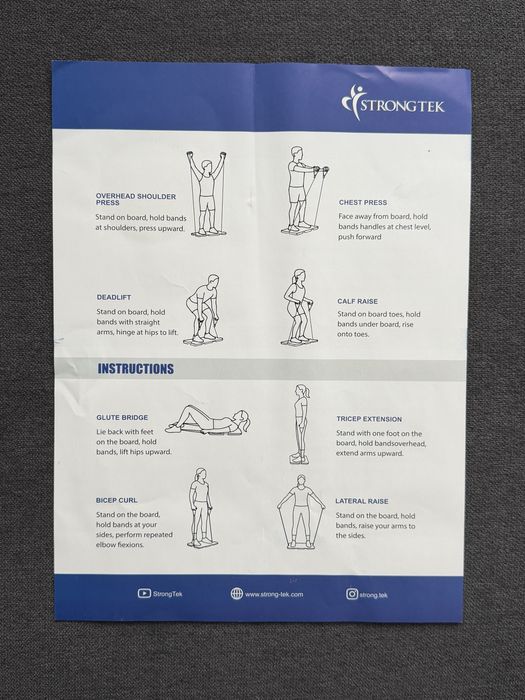 Placă Fitness din lemn