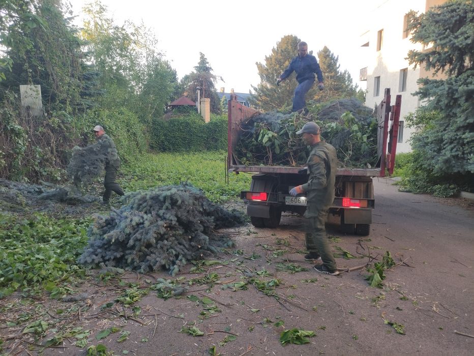 Вывоз мусора.Газель с грузчиками