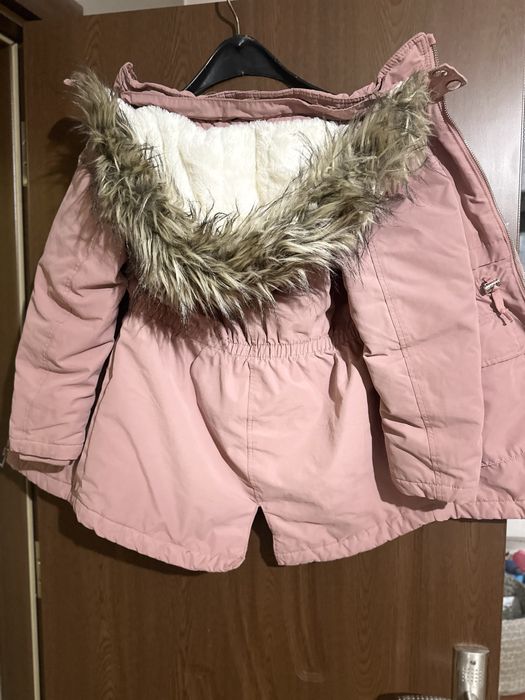 Зимно яке/парка за момиче HM, 134 р-р, Zara, guess, next