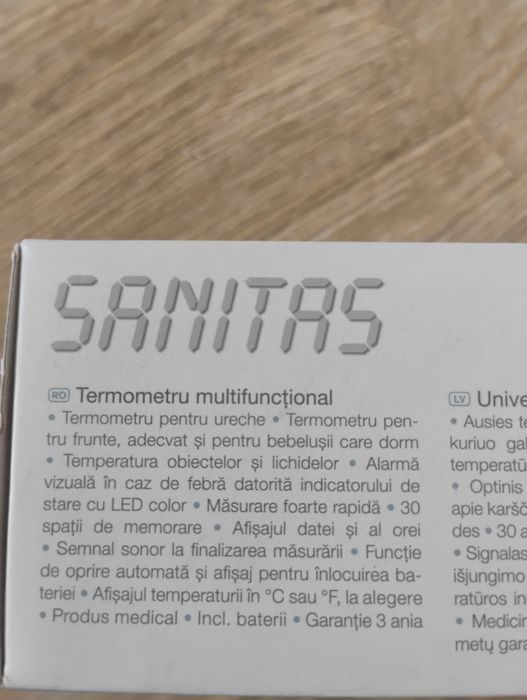 Termometru multifuncțional. Nou.