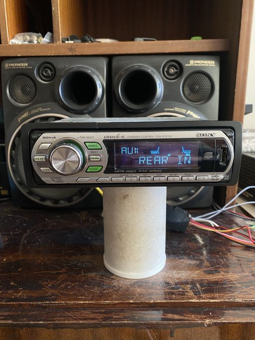 SONY CDX-GT610U - РЕТРО МОДЕЛ- USB, Aux, CD mp3 плеър за кола сд радио