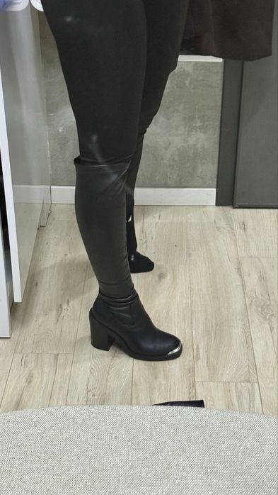 Ботуши от изкуствена кожа, 36 р-р