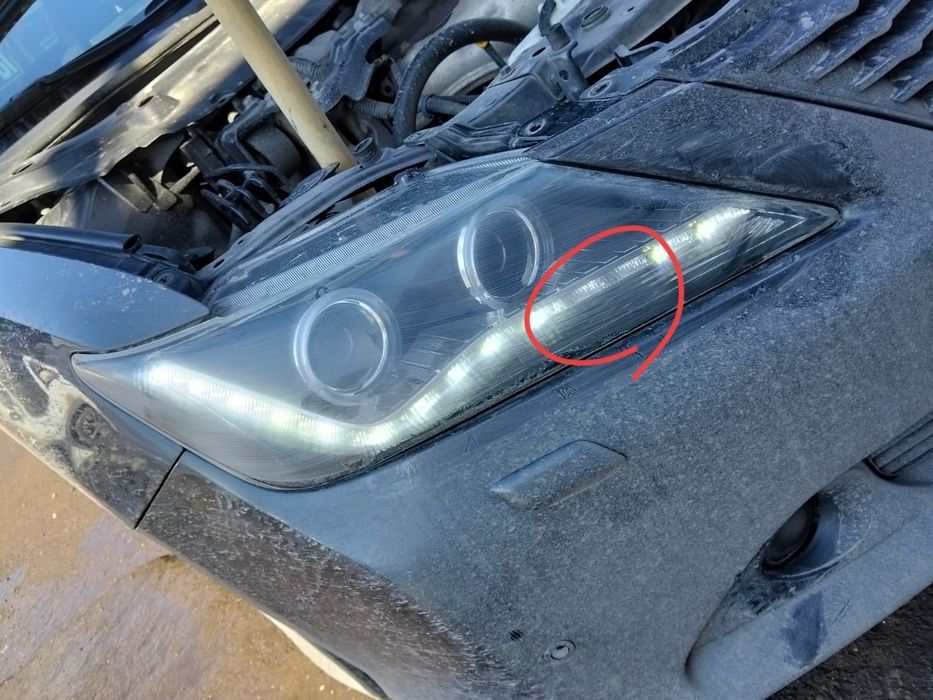Фары на Camry 5O Audi Style