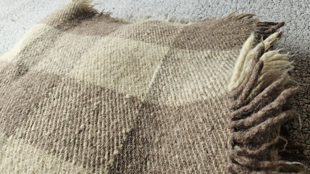 Родопско одеяло, сиво, 160х200