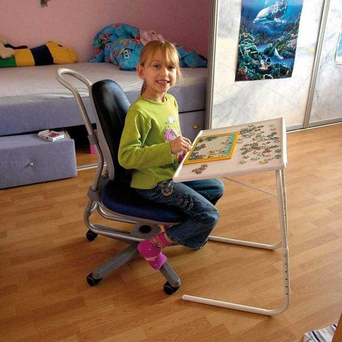 Мултифункционална маса тип чин, за лаптоп, учене и хранене