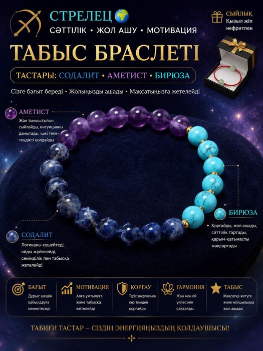 Браслеты из натуральных камней