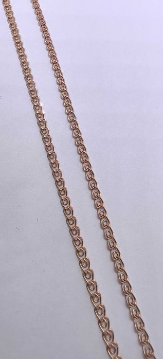 Цепочка красное золото