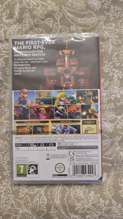 Super Mario RPG Nintendo Sigilat