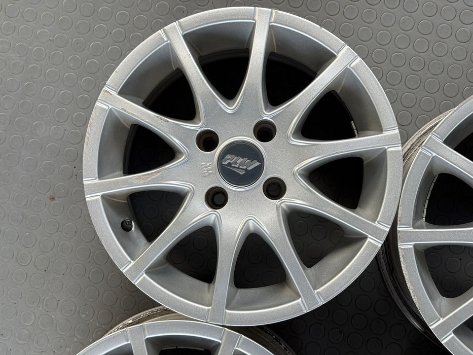 4бр. ОТЛИЧНИ 15” Джанти “PLW” 4х108 за -FORD/MAZDA/VOLVO/други- 6.5Jx15H2, ET38