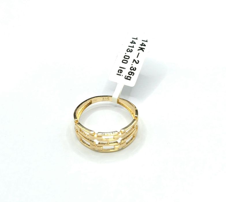 Bijuteria Royal inel din aur 14k 2.36 gr
