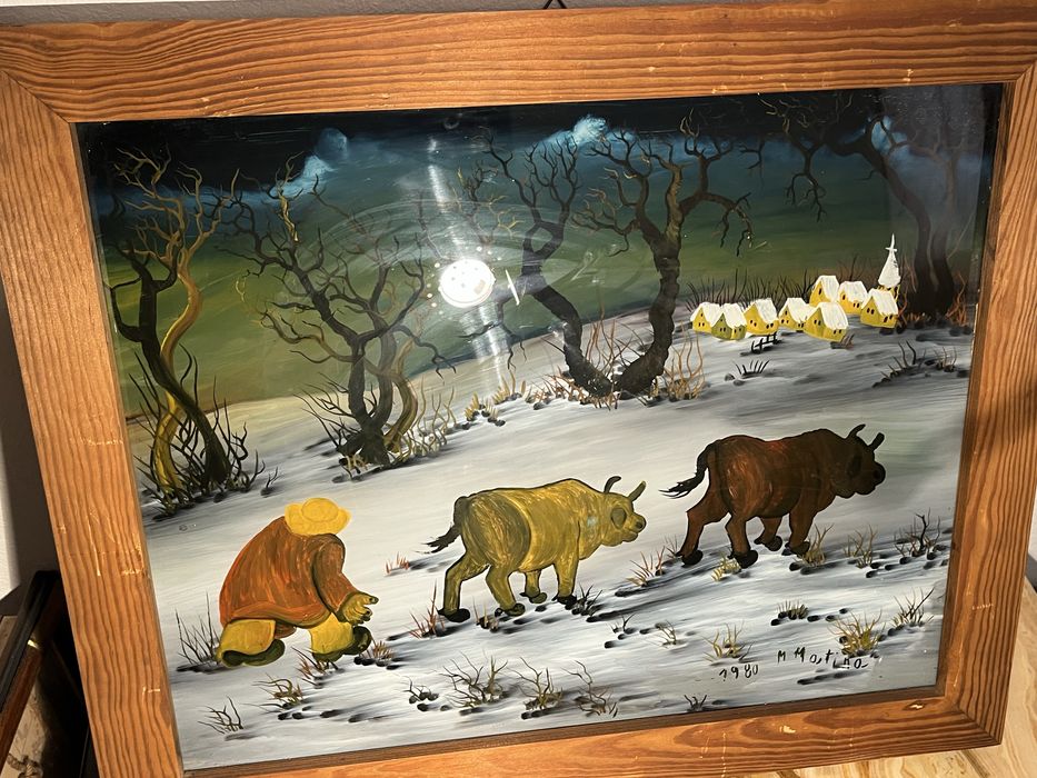 Tablouri foarte vechi pictate/semnate