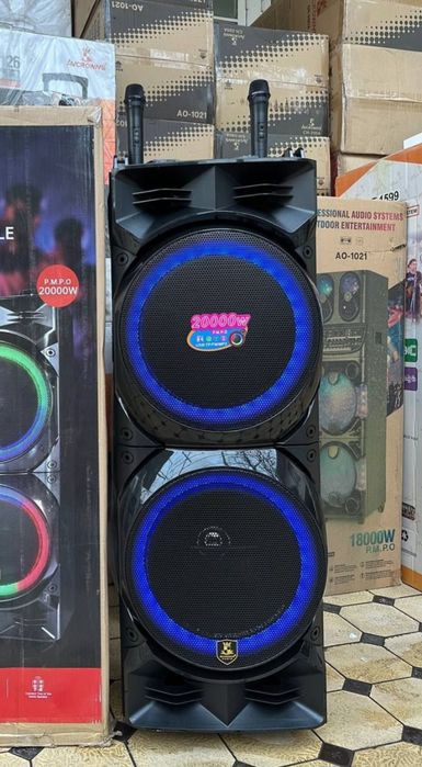 Калонка Караоке Микрафон Bluetooth Aux fleshka