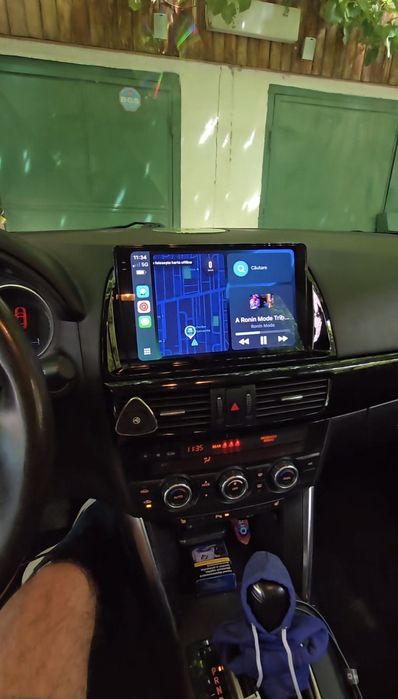 Navigatie Android Mazda CX5 Waze YouTube Carplay