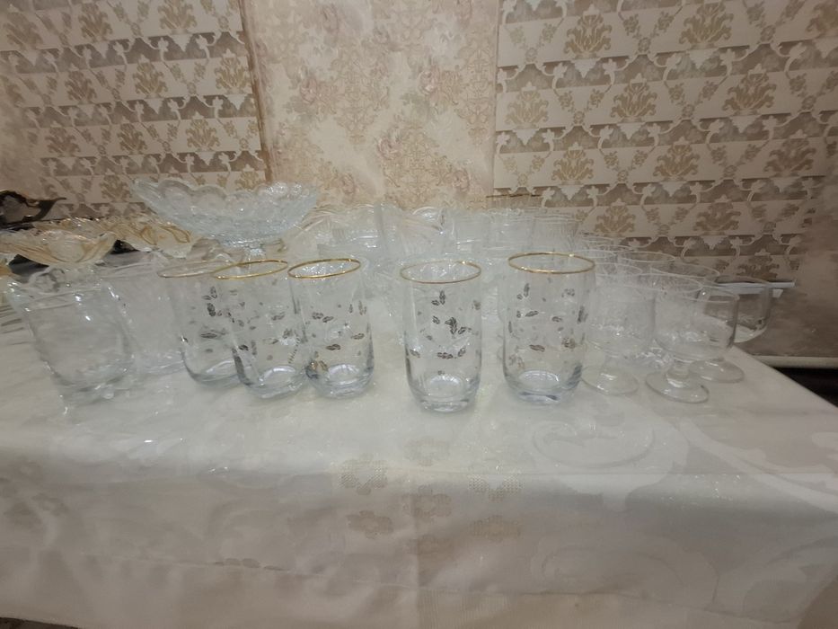 Продаётся хрустальная посуда