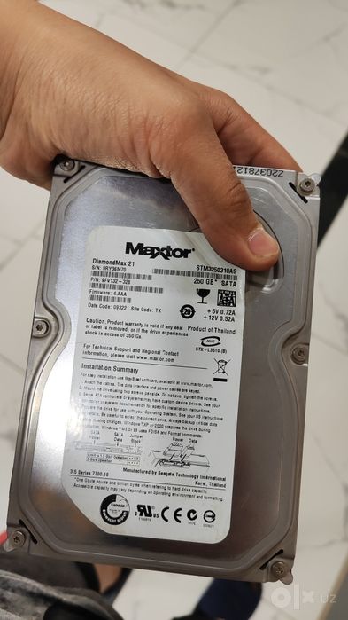 Продаётся HDD 250GB