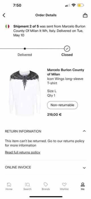 Блуза Marcelo Burlon