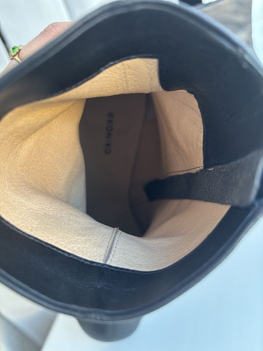 Кожаные ботинки Econika