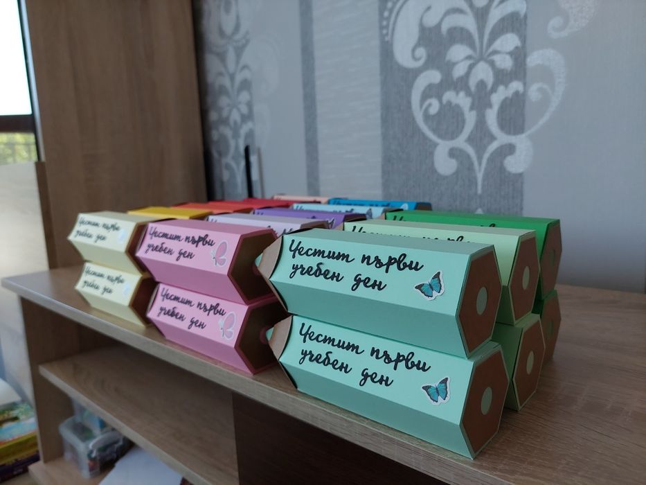 Заготовка за кутийка молив