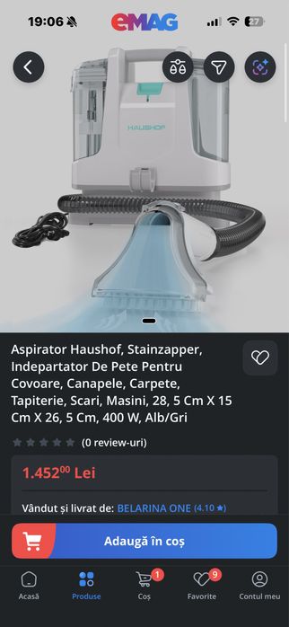 Aspirator injectie extractie Haushof