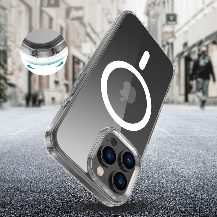 Хибриден калъф за iPhone 16/Pro/Pro Max с Magsafe от Tech-Protect