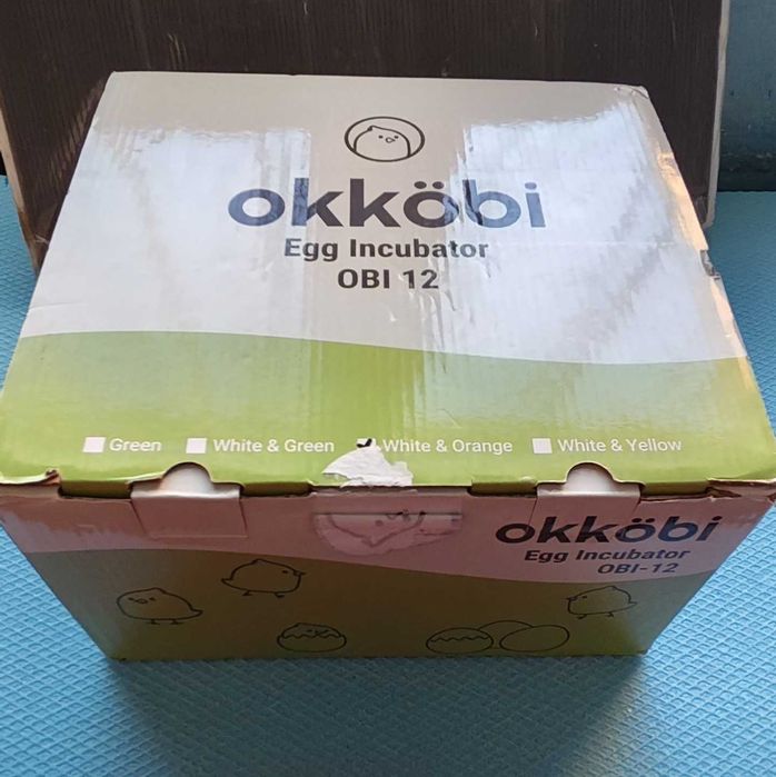 Автоматичен инкубатор 12 яйца Okköbi OBI-12