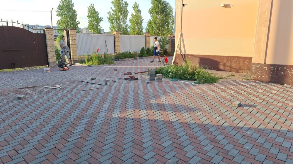 Укладка брусчатки и Благоустройство