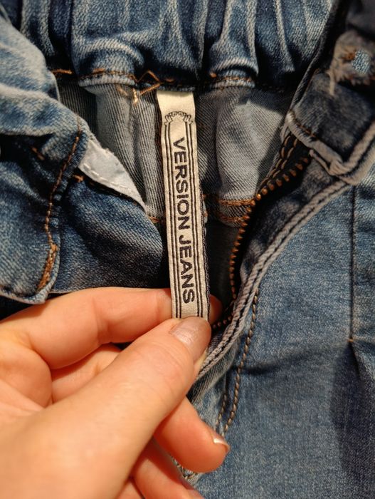 Дамски дънки висока талия