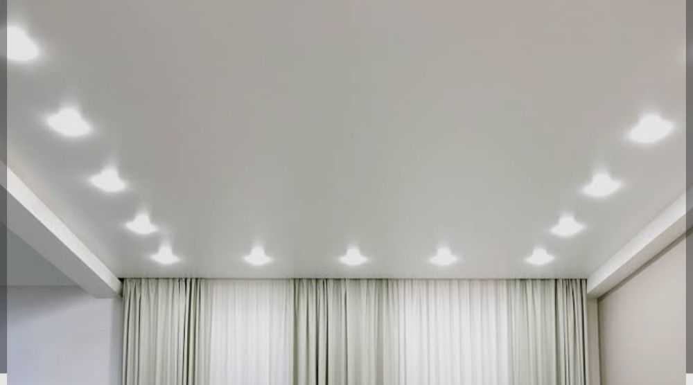 Натяжные потолки 1200 тг