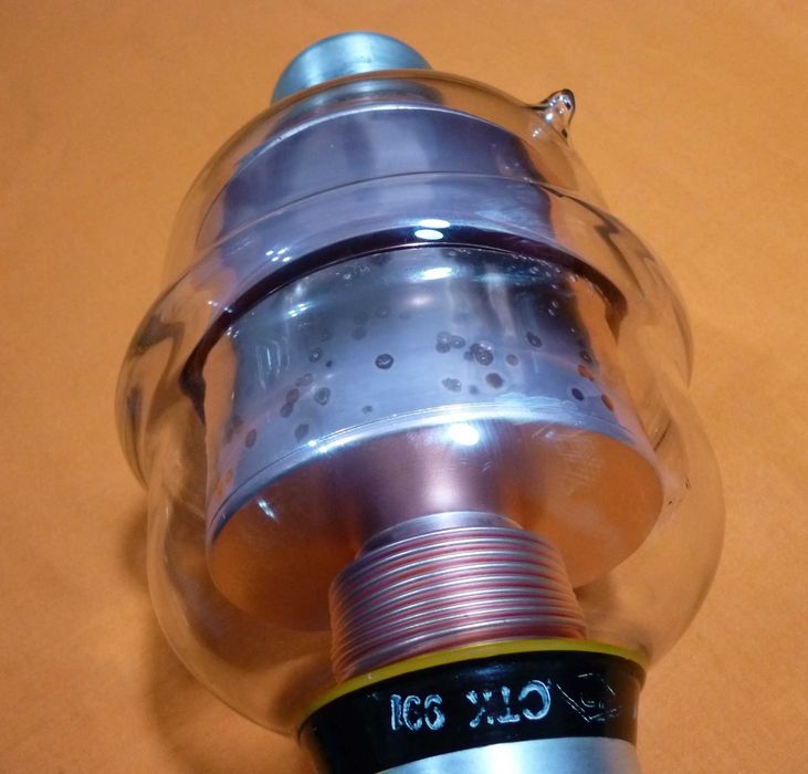 Condensator variabil vid 20-1000pF 10KV statie radio emisie rusesc Iasi ...