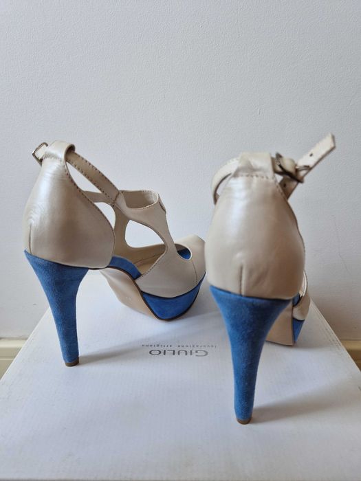 Pantofi piele naturala