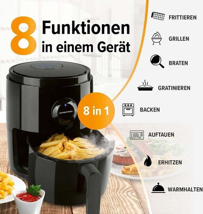 Нов Air Fryer Gourmetmaxx