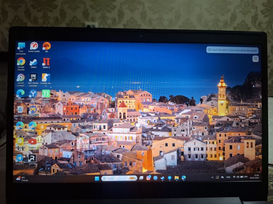 Lenova игравой ноутбук сотилади.