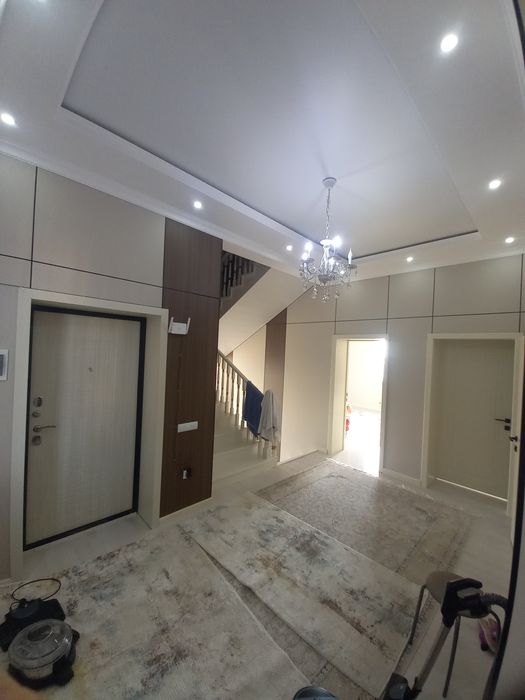 ТВ ЗОНА. Поклейка обоев.