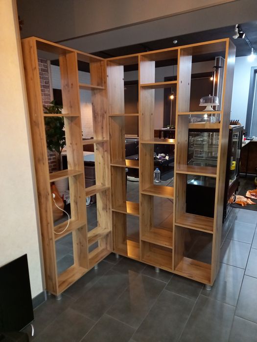 Угловая этажерка  ЛДСП.