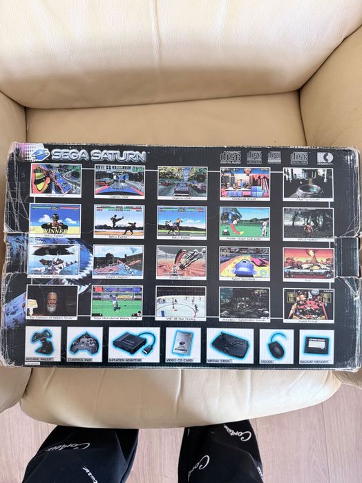 Sega Saturn MK1 в кутия